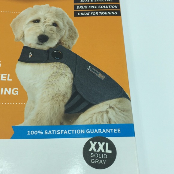 Thunder Shirt Dog Pet Insanely Calm Anxiety Training Harness Grey Size X… - Picture 3 of 14